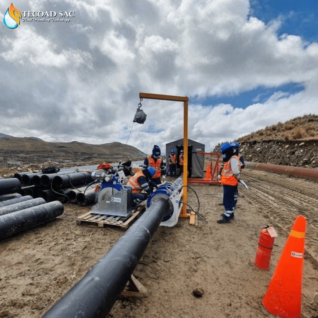 MÁQUINA DE TERMOFUSIÓN PARA HDPE +GF+ Georg Fischer TOP - Imagen 2